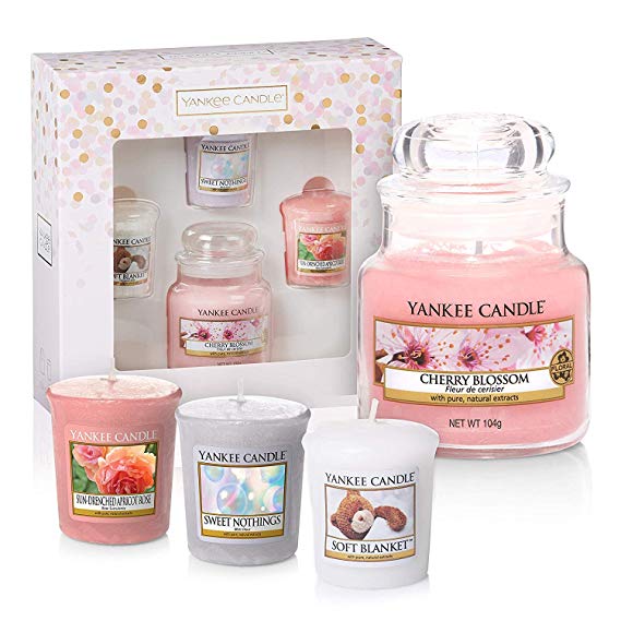 Yankee Candle Everyday Gift Set | Small Jar & 3 Votive Candles, Nylon