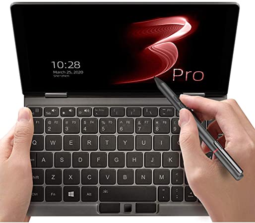 One Netbook One Mix 3 PRO Platinum Edition Yoga CPU Intel 10th I7-10510Y 8.4" Mini Pocket Laptop Ultrabook UMPC Win 10 Home,2560X1600 Touch Screen Tablet PC 16GB RAM/512GB PCIE SSD Storage