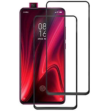 [2 Pack] for Xiaomi Redmi K20/K20 Pro/Mi 9T/9T Pro Tempered Glass Film- MYLB Full Coverage Screen Protector High Definition Clear, Shockproof, Bubble Free and Easy to Install Protective Film