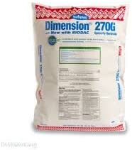 Best Dimension 270G granular herbicide for Turf & Landscape 50 lbs.