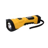 Dorcy 41-4750 190-Lumen High Flux LED Cyber Light Flashlight with Alkaline Batteries Yellow