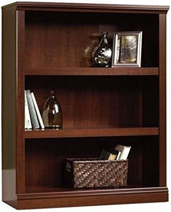 Pemberly Row 3 Shelf Bookcase in Select Cherry