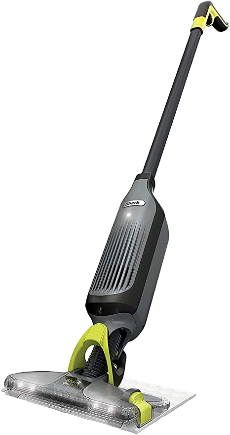 Shark VM252 VACMOP Pro Cordless Hard Floor Vacuum Mop with Disposable Pad, Charcoal Gray