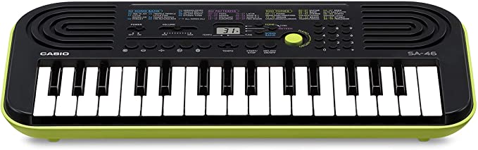 Casio SA-46 32 Mini-Keys Keyboard in Green