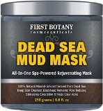 100 Natural Mineral-Infused Dead Sea Mud Mask 88 oz for Facial Treatment Skin Cleanser Pore Reducer Anti Aging Mask Acne Treatment Blackhead Remover Cellulite Treatment and Natural Moisturizer