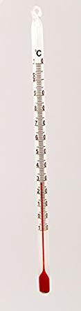 SEOH Thermometer Red Spirit Total Immersion-10 to 110C Single Scale
