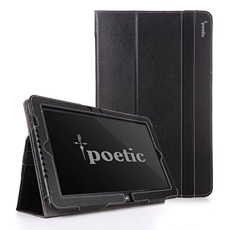 Samsung ATIV Tab 7 XE700T 11.6-inch Tablet Case - Poetic Samsung ATIV Tab 7 XE700T 11.6-inch Tablet Case [SlimBook Series] - [SlimFit] [Professional] PU Leather Slim Folio Case for Samsung ATIV Tab 7 XE700T 11.6-inch Tablet Black (3 Year Manufacturer Warranty From Poetic)