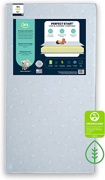 Serta Perfect Start Crib and Toddler Mattress