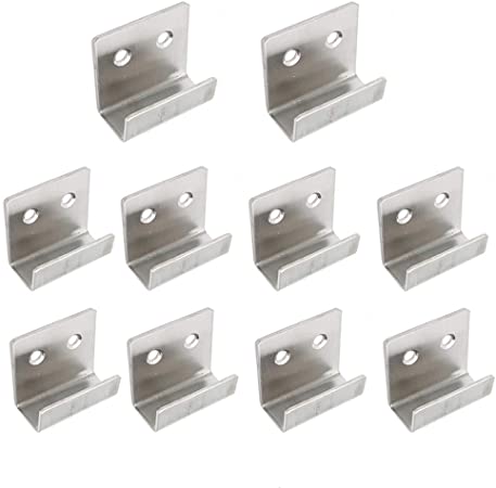 Rannb Wall Hanger Fastener Stainless Steel for Ceramic Tile Display Large Size - Pack of 10