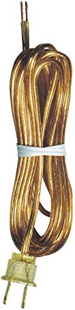 Westinghouse Lighting FBA_7010300 70103 15-Feet Gold Cord Set, Pack of 1