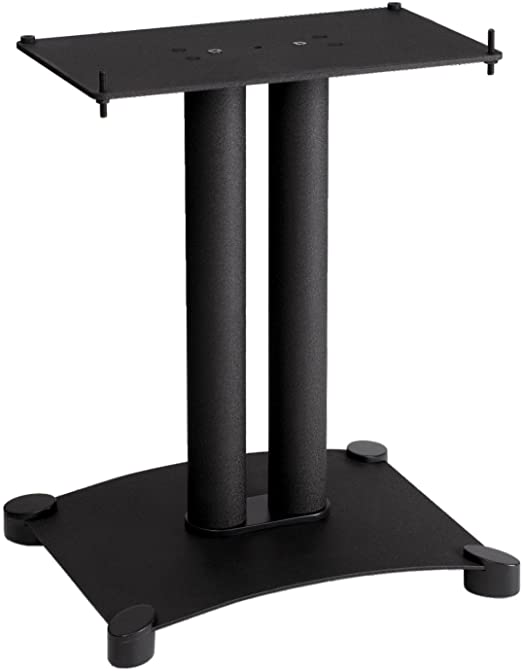 Sanus SFC18-B1 Steel Series 18" Speaker Stand for Center Channel Speakers Black