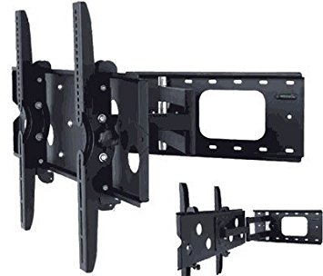 2xhome - NEW TV Wall Mount Bracket (Single Arm) - Secure Cantilever LED LCD Plasma Smart 3D WiFi Flat Panel Screen Monitor Moniter Display Large Displays - Long Swing Out Single Arm Extending Extendible Adjusting Adjustable - Full Motion 15 degree degrees Tilt Tilting Tiltable Swivel Articulating Heavy Duty Strong Durable Support - Mounted Mounting Home Entertainment Media Center Multimedia Furniture Family Living Room Game Gaming - Management Designer Organization Space Saver System HDTV HDMI HD Video Accessories Audio Video AV Component DVR DVD Bluray Players Cable Boxes Consoles Satellite XBox PS3 - Compatible VESA 100mm x 100mm, 200mm x 200mm, 400mm x 400mm , 600mm x 400mm, 700mm x 450mm, 718mm x 450mm, 720mm (W) x 470mm(H) - Universal Fit for LG Electronics Samsung Vizio Sharp TCL Toshiba Seiki Sony Sansui Sanyo Philips RCA Magnavox Panasonic JVC Insignia Hitachi Emerson Element SunBrite SunBright 45" 46" 47" 48" 49" 50" 51" 52" 53" 54" 55" 56" 57" 58" 59" 60" 61" 62" 63" 64" 65" 66" 67" 68" 69" 70" 71" 72" 73" 74" 75" 76" 77" 78" 79" 80" 81" 82" 83" 84" 85"