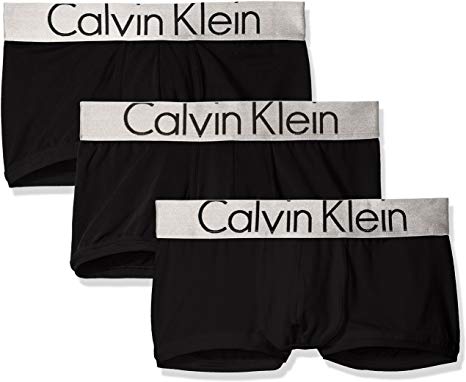 Calvin Klein Men's Steel Micro Low Rise Trunks