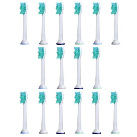 16 pcs (4x4) E-Cron® Toothbrush heads. Philips Sonicare ProResults Replacement. Fully Compatible With The Following Philips Electric ToothBrush Models: DiamondClean, FlexCare, FlexCare Platinum, FlexCare( ), HealthyWhite, 2 Series, EasyClean and PowerUp.