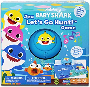 Cardinal Games Pinkfong Baby Shark Let's Go Hunt Board Game, Multicolor