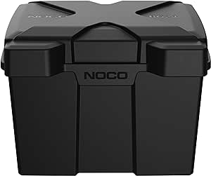 NOCO Snap-Top BG24 Battery Box, Group 24 12V Battery Box for Marine, Automotive, RV, Boat, Camper and Travel Trailer Batteries