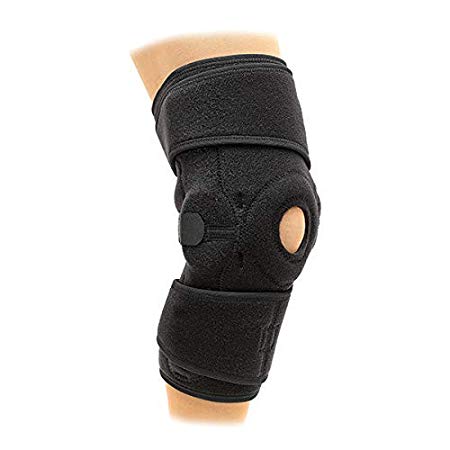 Superior Braces Universal Fitted Adjustable Hinged Knee Brace Support for Arthritis, Joint Pain Relief, Injury Recovery with Adjustable Strapping
