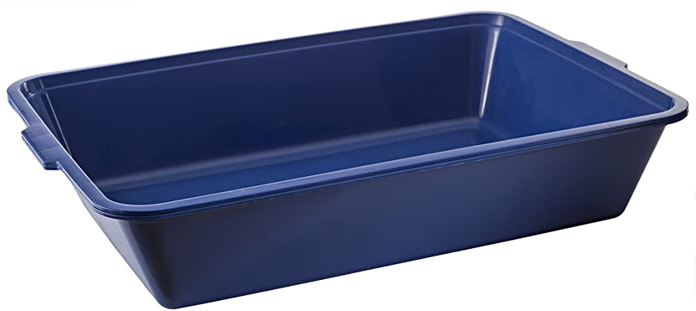 Fresh Step for Pets Plastic Disposable Litter Box, Blue (FF8302)