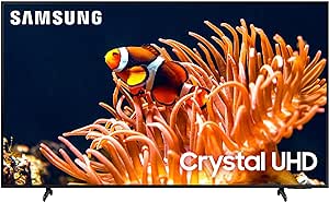 SAMSUNG 75-Inch Class 4K Crystal UHD DU8000 Series HDR Smart TV w/Object Tracking Sound Lite, Motion Xcelerator, Ultra Slim Design, Gaming Hub, Alexa Built-in (UN75DU8000, 2024 Model)