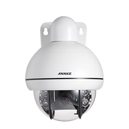Annke 1/3" Sony Super HAD CCD High Speed 700TVL 3X Zoom Pan/tilt Weatherproof Varifocal Lens Outdoor PTZ Security Dome Camera