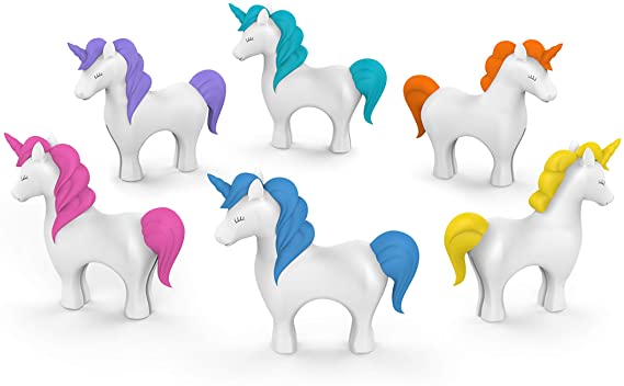 Genuine Fred Tiny Prancers Drink Markers, Standard, Unicorn