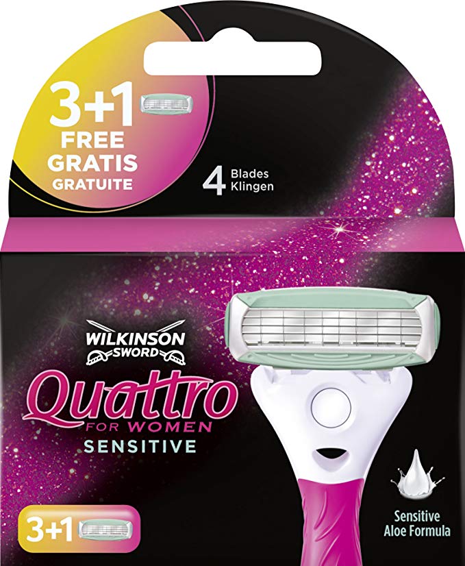 Wilkinson Sword Quattro for Women Bikini Razor Blades