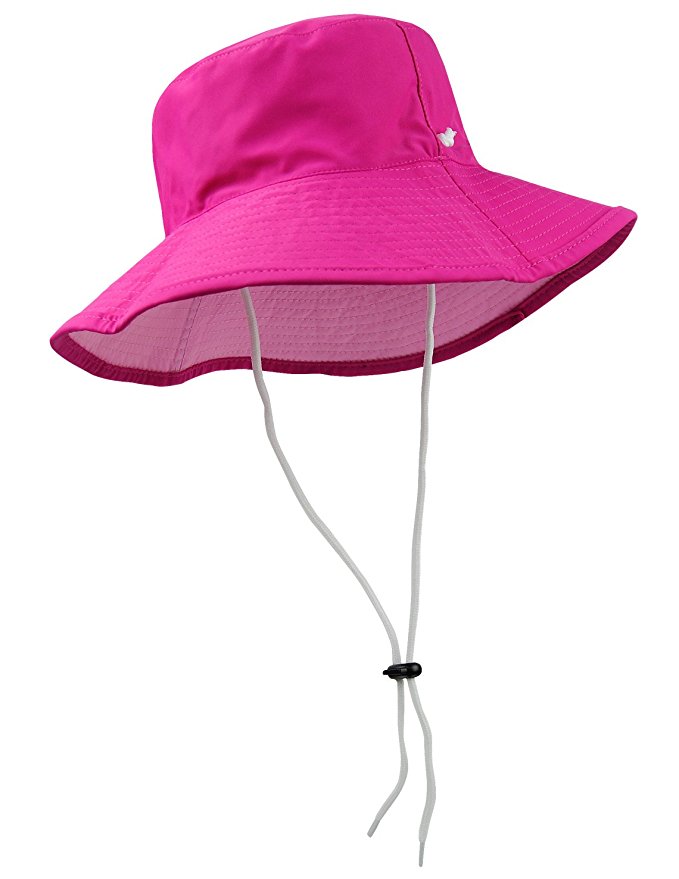 Tuga Girls UPF 50  Reversible Bucket Hats (UV Sun Protective) - Floral