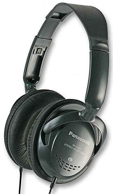 Panasonic RP HT225 - Headphones - full size - black