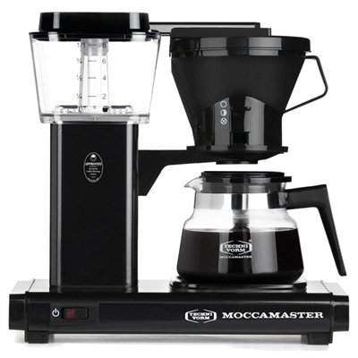 Technivorm Moccamaster 59713 Kbs Black 8-Cup, 32 oz