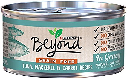 Purina Beyond Natural Grain Free Chunk in Gravy Wet Cat Food- 12-3 oz. Cans