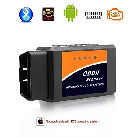 Giveet Car Bluetooth OBD2 Scanner-Wireless OBD 2 Scan Tool Interface Scanner-OBDII Car Code Reader Check Engine Light Diagnostic Tool for Android & Windows Devices