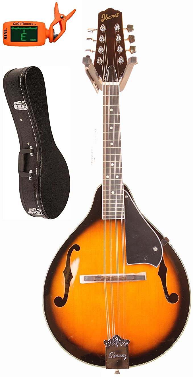 Ibanez M510BS A-Style Mandolin, Brown Sunburst