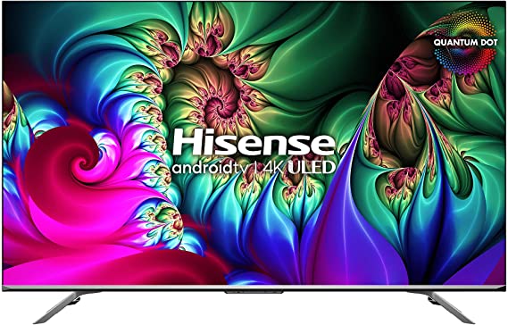 Hisense 55U78G- 55" Smart 4K QLED 120 Hz Dolby Vision HDR10  Android TV with Voice Remote (Canada Model) (2021)