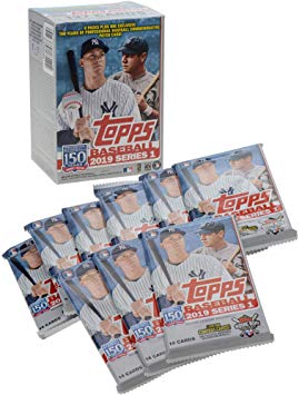 2019 Topps Baseball Series 1 Factory Sealed 9 Pack Fanatics Exclusive Value Box - Baseball Wax Packs