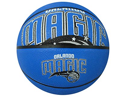 Spalding NBA Courtside Team Outdoor Rubber Basketball