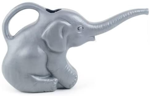 Union 63181 Elephant Watering Can, 2 quart, Gray
