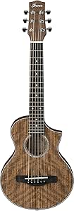 Ibanez EWP14-OPN AEW Piccolo Electro Acoustic Guitar - 4 String - Open Pore Natural