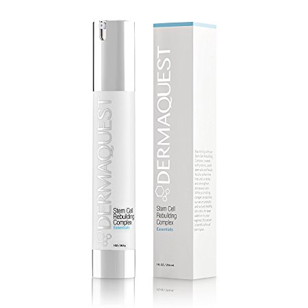 DermaQuest Essential Stem Cell Rebuilding Complex - Fine Lines, Wrinkles, Pore Size and Post Acne Scarring Reducer, 1 oz