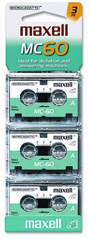 Maxell Micro Cassettes (Pack of 3)