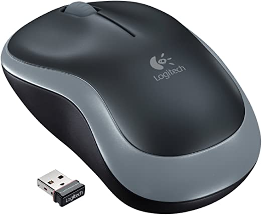 Logitech Wireless Mouse M185 - Swift Gray