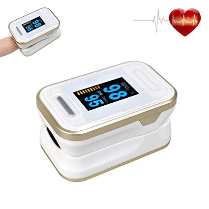 WanZhuanK Finger Pulse Monitor,All Portable and Heart Rate Monitor Analysis and Measurement of Oxygen Saturation in Blood SpO2