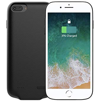 Vidgoo Rechargeable Protective Charging Case Battery Case 4000mah Portable Ultimately Slim Power Bank Compatible with iPhone 6 6s 7 8(6.2 inch)