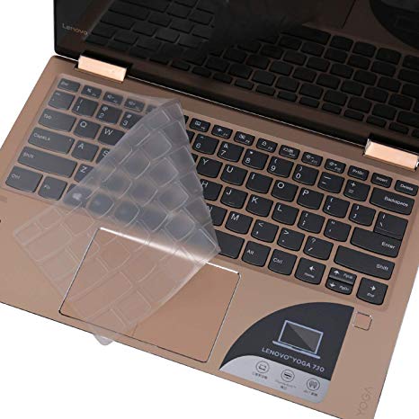 CaseBuy Keyboard Cover Compatible Lenovo Yoga 730 2-in-1 13.3 Inch & Yoga 730 15.6 Inch Ultra Thin Soft-Touch Keyboard Protective Skin