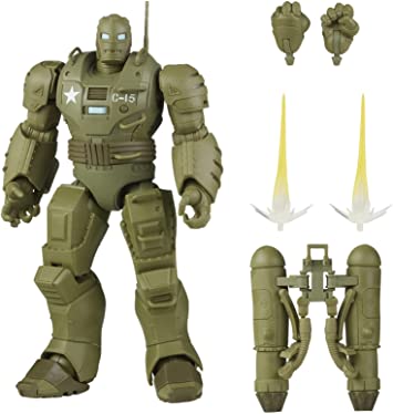 Marvel Legends Series 6-inch Scale Action Figure The Hydra Stomper Toy, Premium Design, 6-Inch Scale Figure, Backpack, 4 Accessories