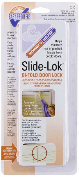 Mommy's Helper Slide-Lok Bi-Fold Door Lock