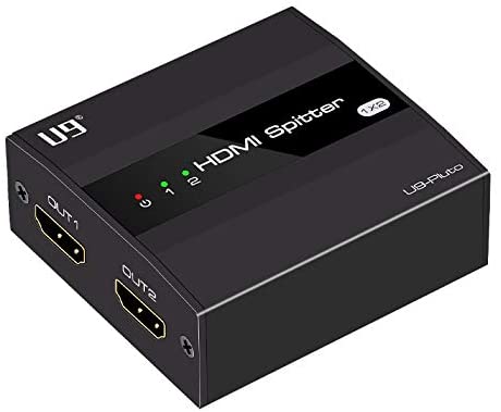 ViewHD Ultra HD | 4K HDMI 1x2 Mini Powered Splitter | HDMI v1.4 | Model: VHD-Pluto
