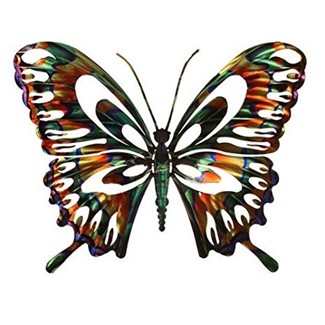 Next Innovations WA3DSBFLYMULIT Butterfly Refraxions 3D Wall Art, Small, Multi