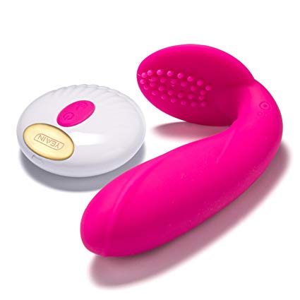 Wireless Remote Control Spa Massager, 2 Strong Motors 10 Vibration Great Power Waterproof USB Charging, for Body Back Should Leg Massage Relax(Shipping from US)
