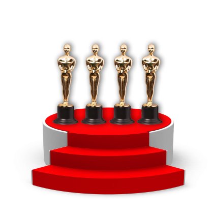 Kangaroo Gold Award Trophies 6 Statues 18 Pack