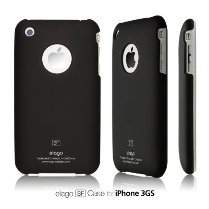 elago S2 Soft Feeling for iPhone 3G/GS-Black